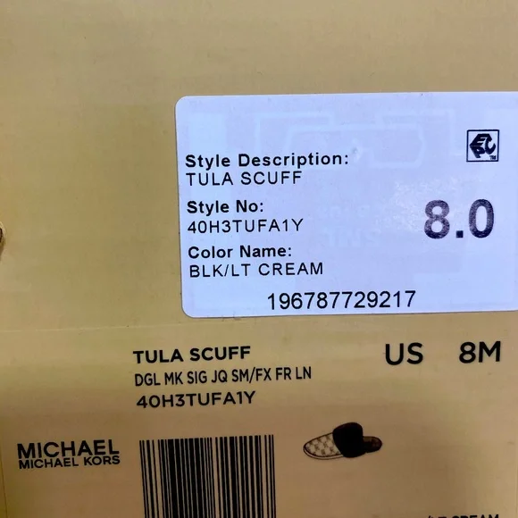 Michael Kors women house slippers - Picture 7 of 7